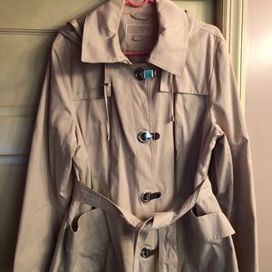 MICHAEL Michael Kors Khaki Raincoat